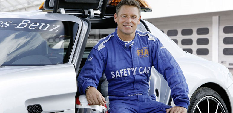 Safety-Car Pilot Bernd Mayländer