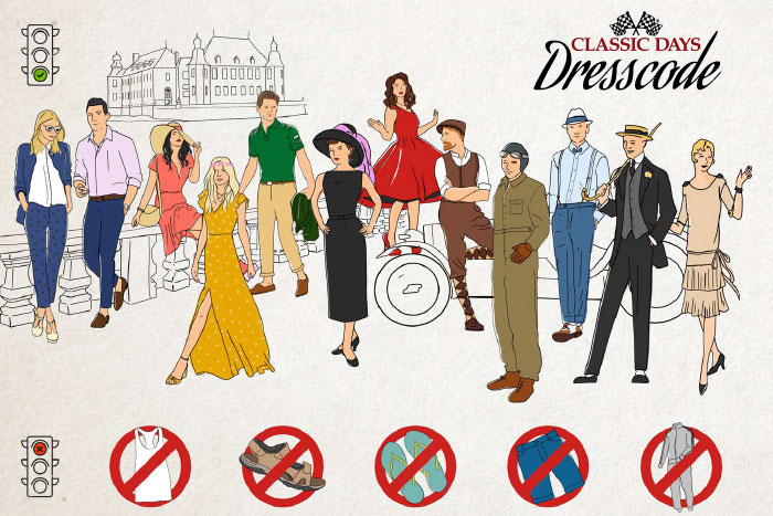 classic days dresscode grafik