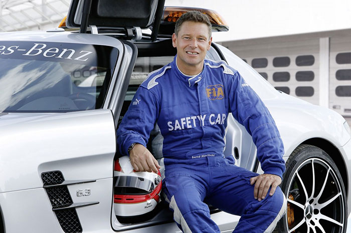 Safety-Car Pilot Bernd Mayländer